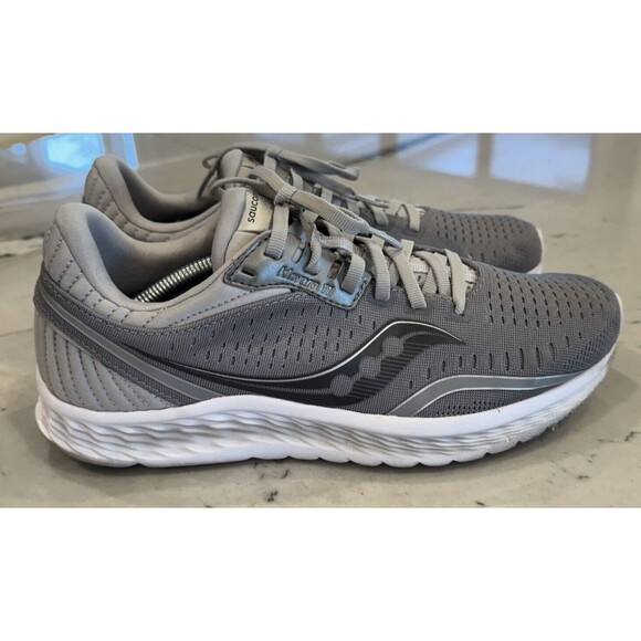 Saucony Men's Kinvara 11 Running Shoe    Size 8.5    Alloy/Charcoal    S20551-40 - Picture 7 of 9